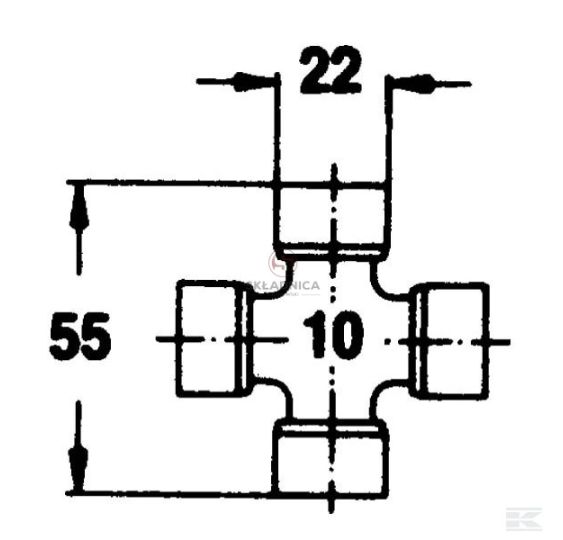 KRZYŻAK   22,00- 54,80 [WWW0200]