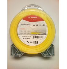 ŻYŁKA NYLONOWA  OKRĄGŁA 2,4MM 15M [YN803]