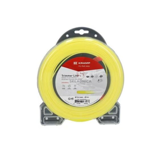 ŻYŁKA NYLONOWA  OKRĄGŁA 2,4MM 45M        [YN812]