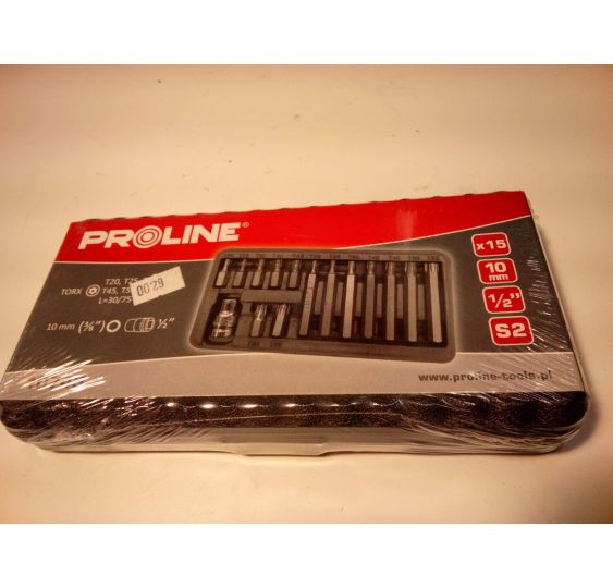ZESTAW KOŃÓWEK TORX PROLINE Z OTWOREM [YP10745]