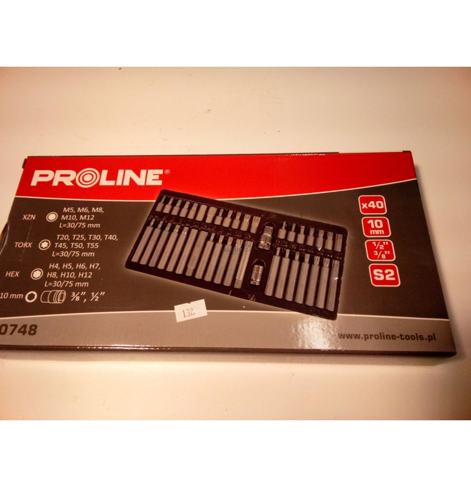 ZESTAW KOŃCÓWEK 40SZT PROLINE [YP10748]