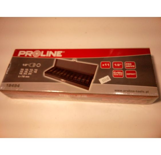 ZESTAW 11SZT.NASADEK UDAR.WYDŁ. PROLINE [YP18494]