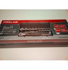 ZESTAW 21 SZT NASADEK 3/4``, 19-50MM PRO [YP18811]
