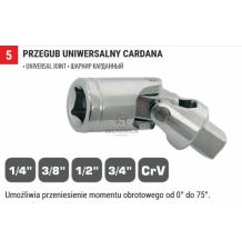 PRZEGUB UNIWERSALNY CARDANA CV 3/4" [YP18858]