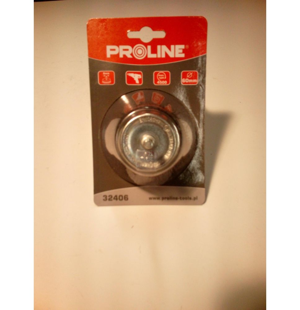 SZCZOTKA DOCZOŁOWA FI 60MM TRZP 6MM [YP32406]