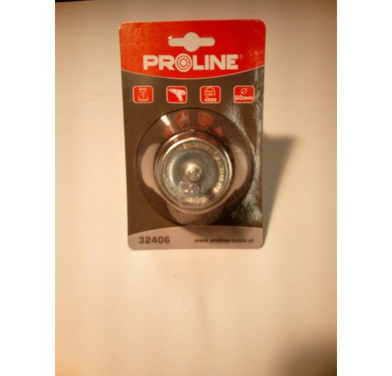 SZCZOTKA DOCZOŁOWA FI 60MM TRZP 6MM [YP32406]