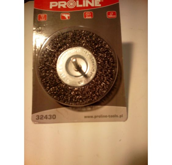 SZCZOTKA TARCZOWA  FI 100MM, TRZP 6MM [YP32430]
