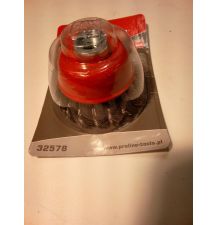 SZCZOTKA DOCZOŁOWA Z DRUTU SKRĘ. FI80 M1 [YP32578]