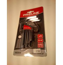 KLUCZE IMBUSOWE   KPL- 9SZT  1,5-10MM [YP48309]