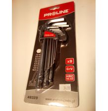 KLUCZE IMBUSOWE   KPL- 9SZT  1,5-10MM [YP48329]