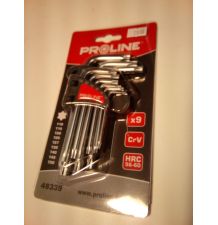 KLUCZE TORX KPL. SZT. 9, T10-T50 [YP48339]