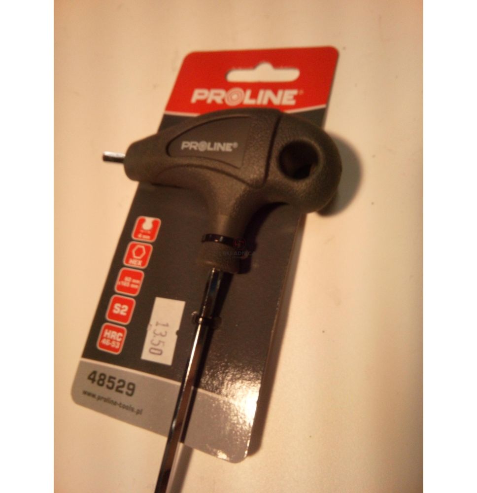 KLUCZ Z KOŃ.KULISTĄ 4MM PROLINE [YP48529]