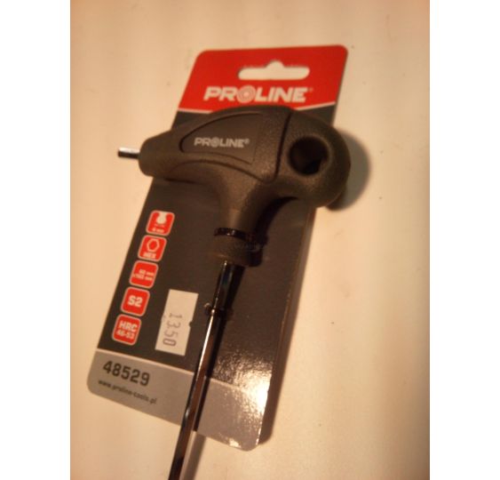 KLUCZ Z KOŃ.KULISTĄ 4MM PROLINE [YP48529]