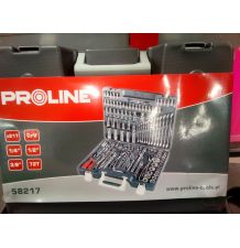 ZESTAW 217SZT NASADKI BITY KLUCZE PŁ.PRO [YP58217]