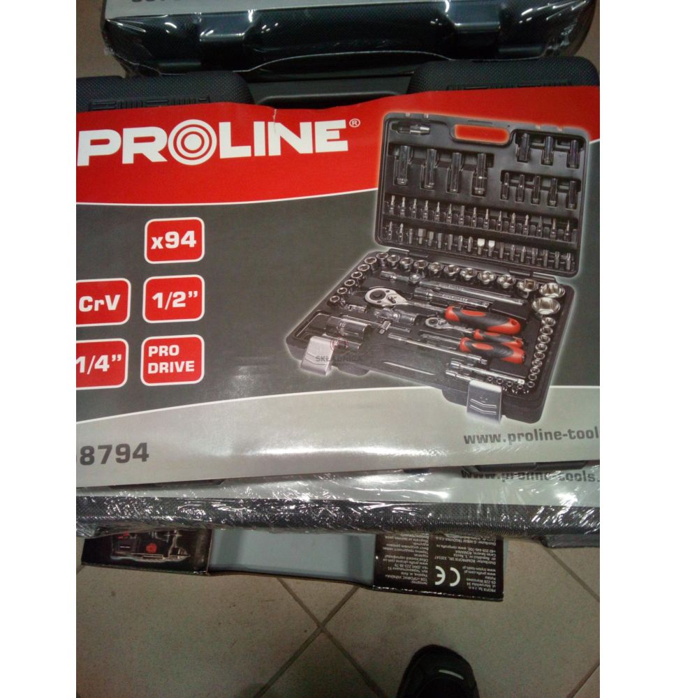 ZESTAW 94 ELEMENTY KLUCZY NASADOWYCH PRO [YP58794]