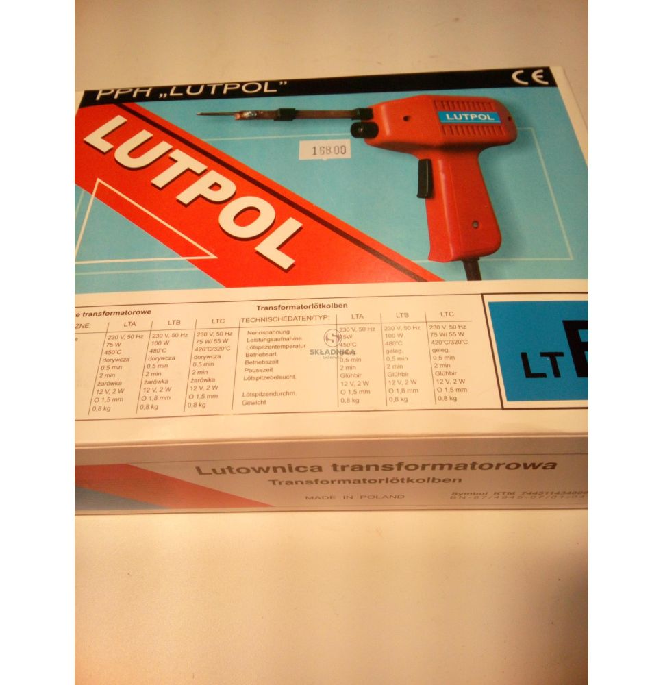 LUTOWNICA TRANSFORMATOROWA 100W, 220V [YP60105]