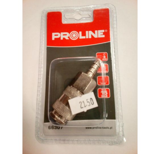 SZYBKOZŁĄCZE ŻEŃSKIE DO WĘŻA 8MM PROLIN [YP66307]