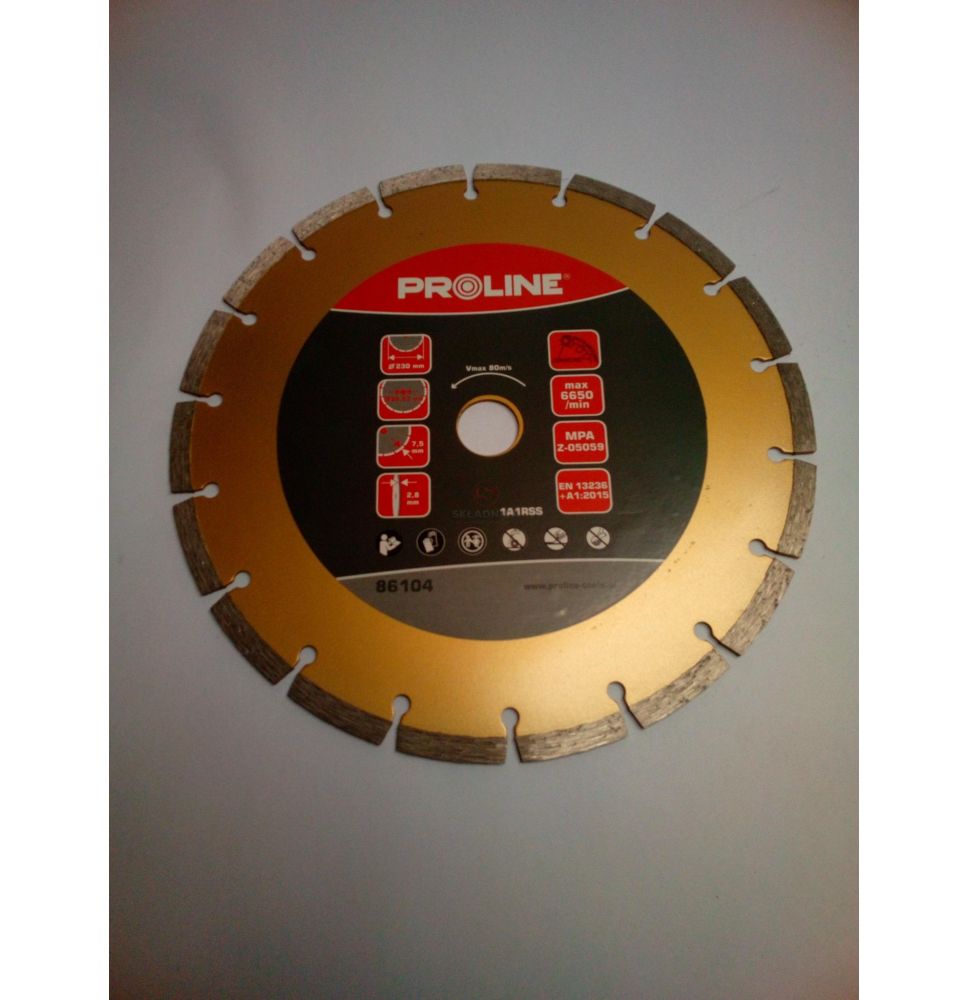 TARCZA DIAMENTOWA SEGMENT 230MM [YP86104]
