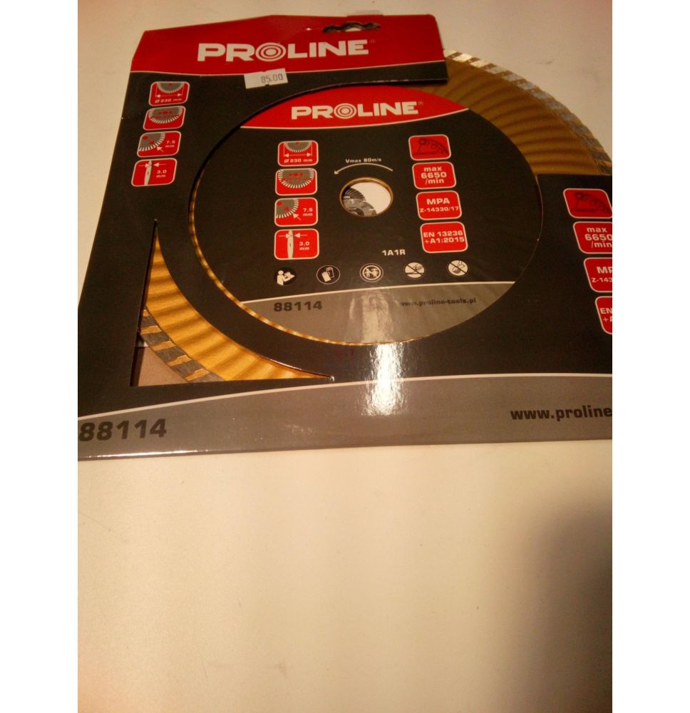TARCZA DIAMENTOWA TURBO 230MM PROLINE [YP88114]