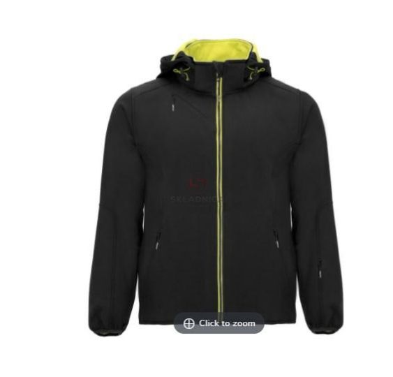 SOFT SHELL L - CZARNY [YR009-L]
