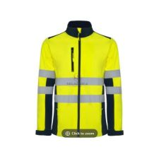SOFT SHELL XXL  ŻÓŁTY ODBLASKOWY [YR012-XXL]