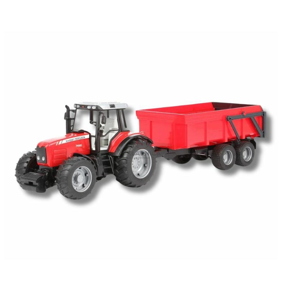MASSEY FERGUSON 7480   Z PRZYCZEPĄ WYŁAD [ZD02045]