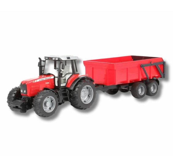 MASSEY FERGUSON 7480   Z PRZYCZEPĄ WYŁAD [ZD02045]