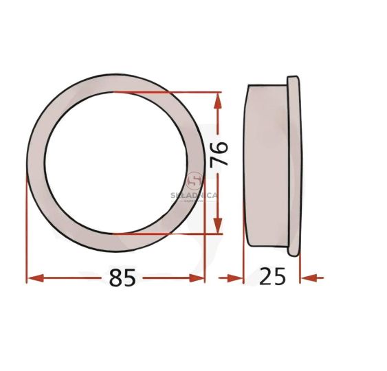TULEJA  76*85*25 P. [ZKD401]