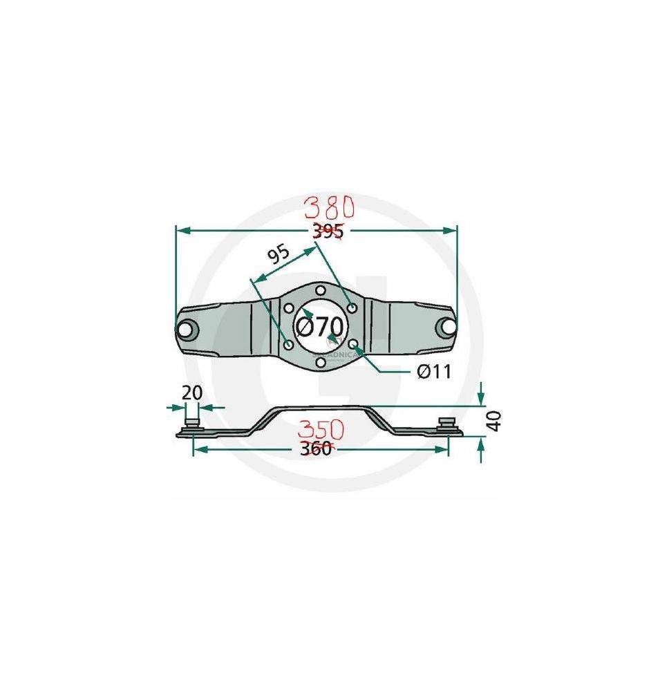 TRZYMAK NOŻA T-70A  NOWE WYKONANIE [ZKG031]