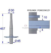 WAŁ PIONOWY TYP  IV  Z010/2   "BĄCZEK" [ZKS069]