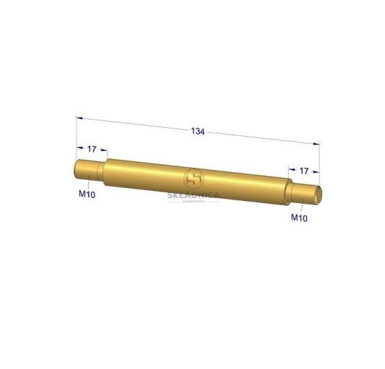 ŚRUBA SZPILKI KRÓTKA FI14 - L134 ( KDT) ZKS235