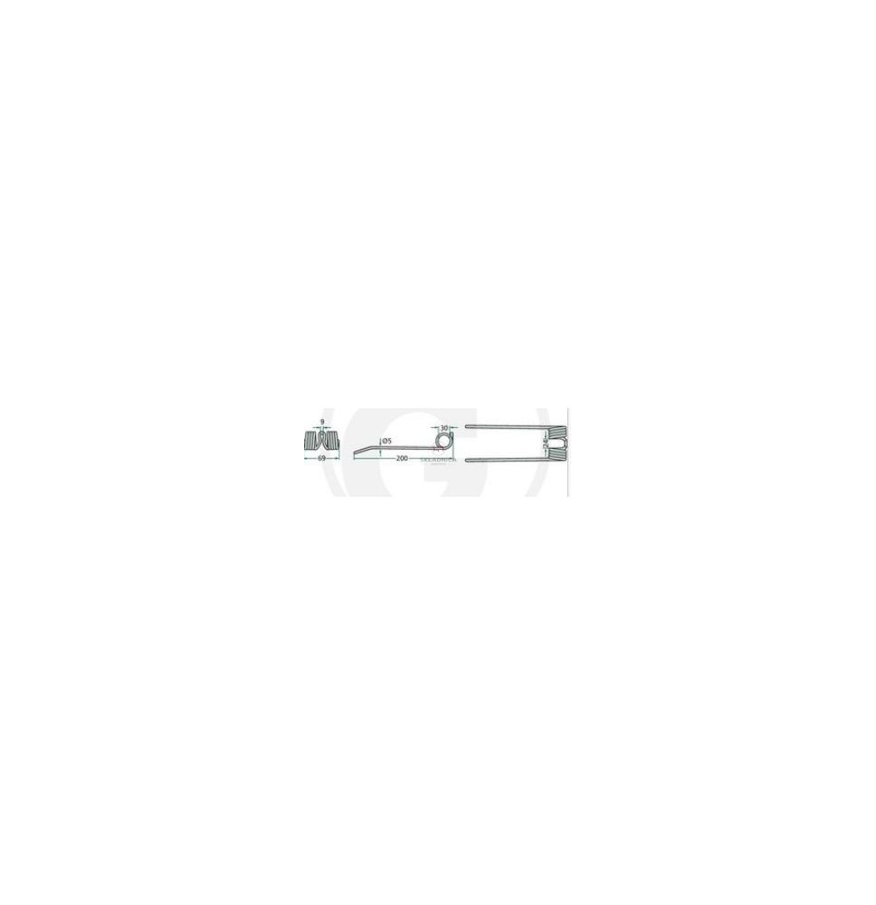 PALEC PODBIERACZA  200* 69   DEUTZ FAHR [ZPD104]