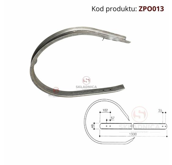 OSŁONA PODBIERACZA WELGER RP 12 [ZPO013]