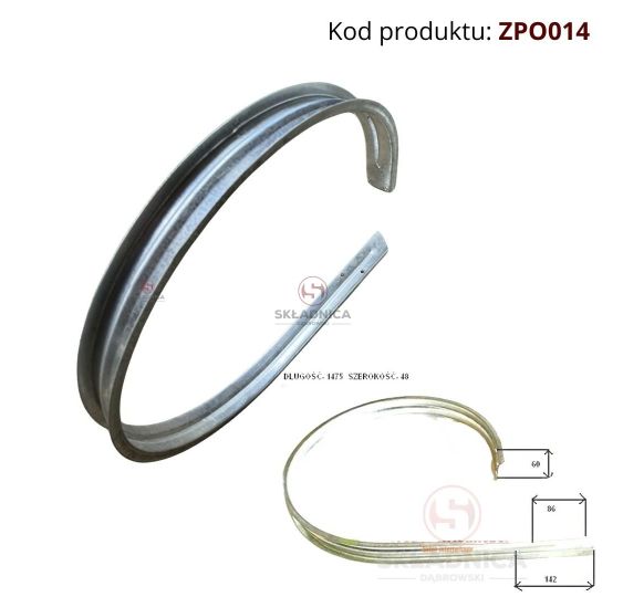 OSŁONA PODBIERACZA L-1475 do KOLA [ZPO014]