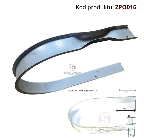 OSŁONA PODBIERACZA L-1180 do OPALENICA   [ZPO016]