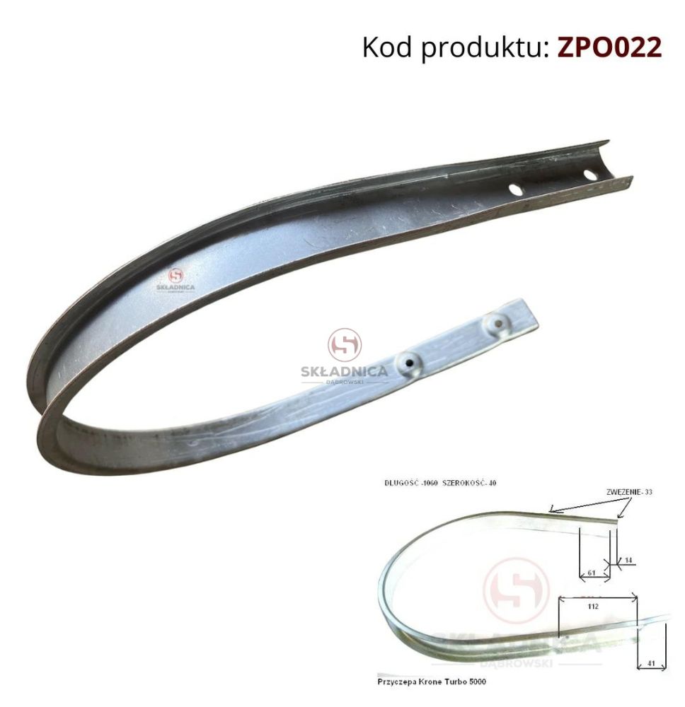 OSŁONA PODBIERACZA L-1060 [ZPO022]