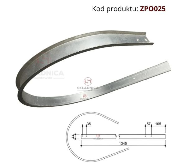 OSŁONA PODBIERACZA WELGER RP 12 [ZPO025]