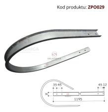 OSŁONA PODBIERACZA Keverneland Vicon     [ZPO029]