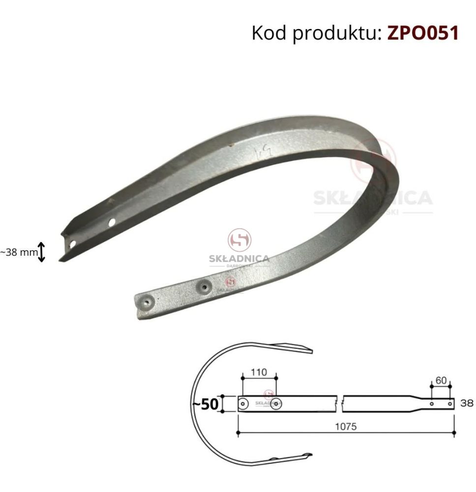 OSŁONA PODBIERACZA KRONE [ZPO051]
