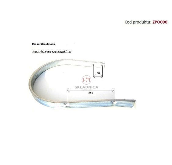 OSŁONA PODBIERACZA STRAUTMANN [ZPO090]