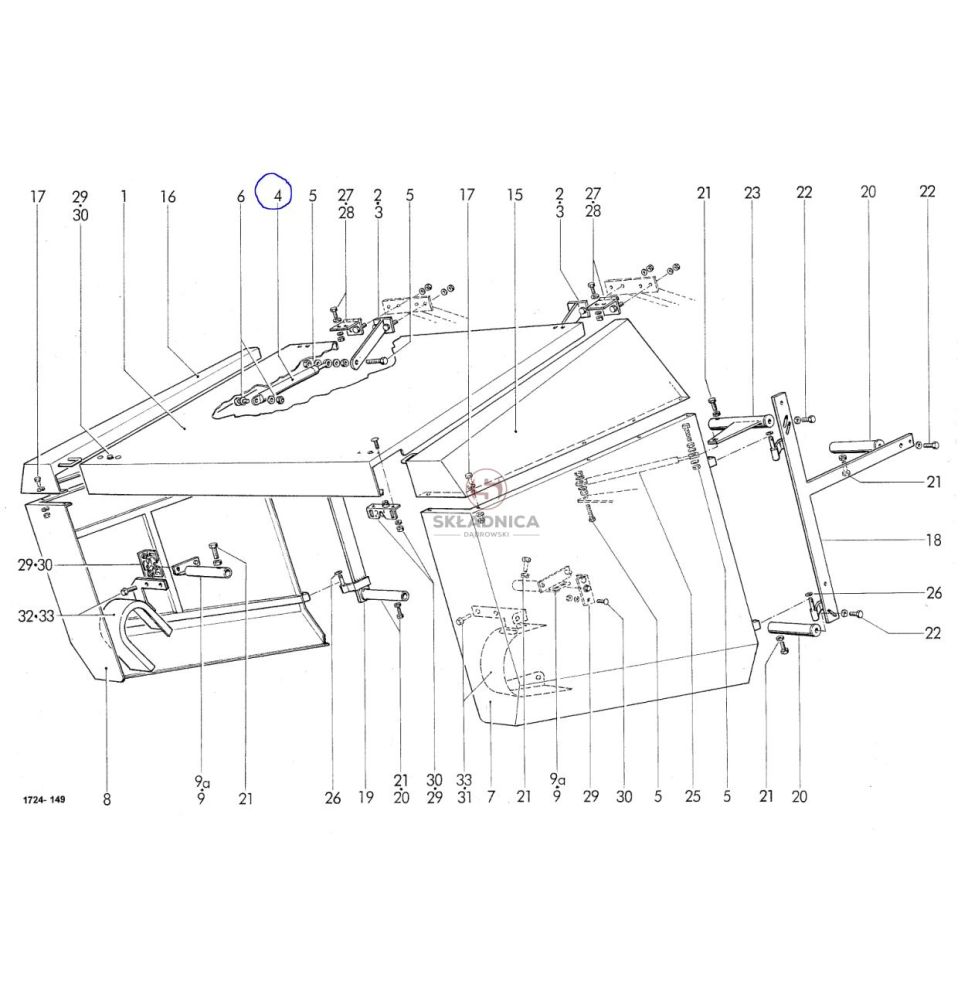 SIŁOWNIK GAZOWY L-585 350N [ZPW405]