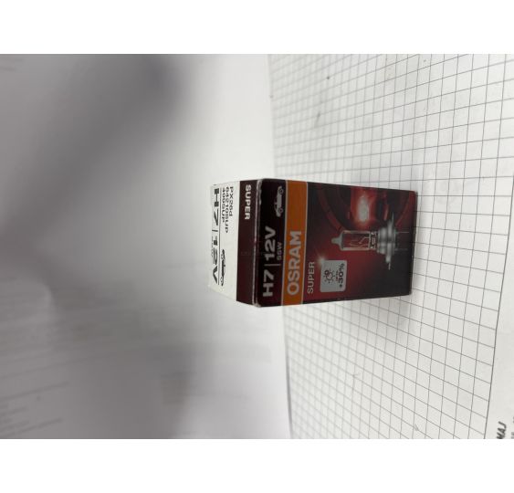 ŻARÓWKA  H7  12V- 55W P*26D SUPER +30% [ŻA220-OS]