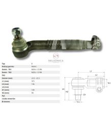 PRZEGUB KULOWY 24/26  L-320  M24*1,5 W [CJB006]