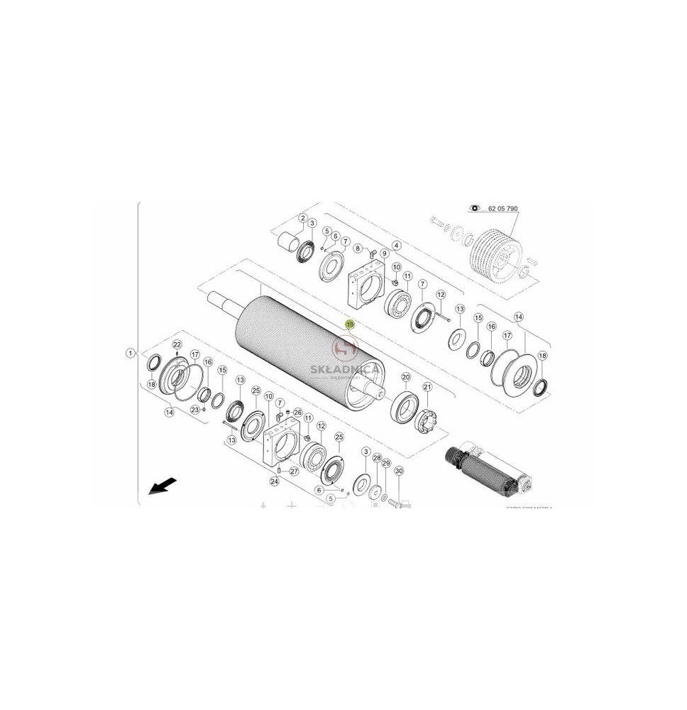 WALEC GNIOT. CL FI-250 L-??? G-R-P ORY [SCB000105-CL]