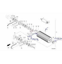 WALEC GNIOT. CL FI-250 L-650 Z-100       [SCE01-4001-MM]