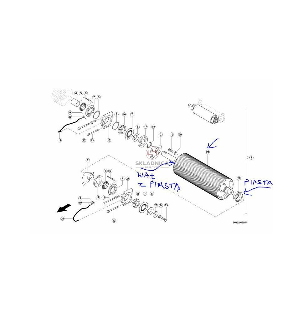 WALEC GNIOT. CL FI-250 L-650 Z-100       [SCE01-4001-MM]