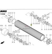 WALEC GNIOTOWNIKA CLAAS Z-100 FI-196-635 [SCE080006]