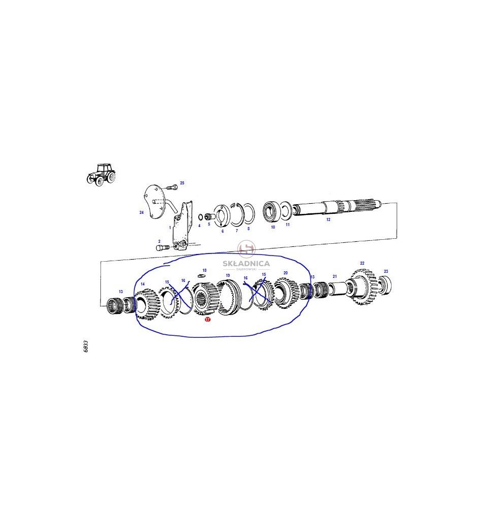 SYNCHRONIZATOR KPL Z27/24 [CFN140]