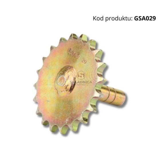 KOŁO ŁAŃCUCH.  1/2" 08B-1 Z-20  AMAZONE [GSA029]
