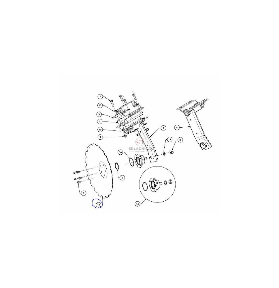 TALERZ  573 5-OTW KV [GBK007]